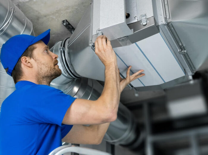Furnace installation work
